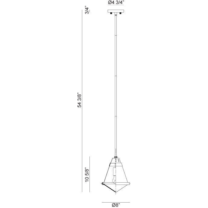 Lloyd 1 Light 8 inch White Pendant Ceiling Light in White and Opal Glass