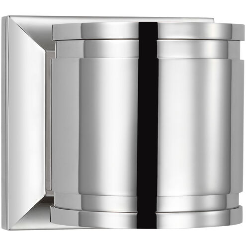 Chapman & Myers Provo LED 4.5 inch Polished Nickel Canister Wall Light
