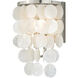 Elsa LED 6.5 inch Satin Nickel Bathroom Light Wall Light