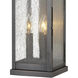 Heritage Revere Outdoor Wall Mount Lantern in Blackened Brass