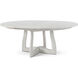 St. Armands 78 X 60 inch Sandbar Dining Table, Wooden, Coastal
