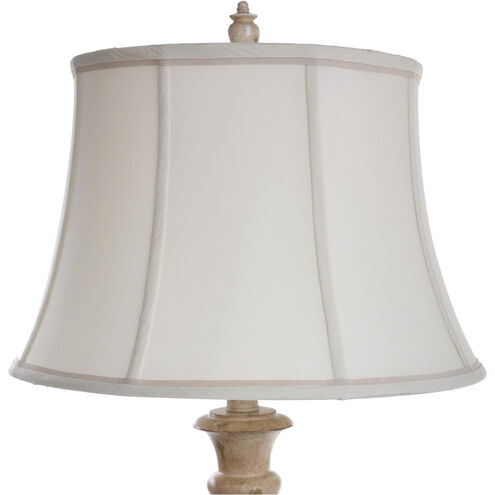 Signature 65 inch 100 watt Yorktown White Floor Lamp Portable Light