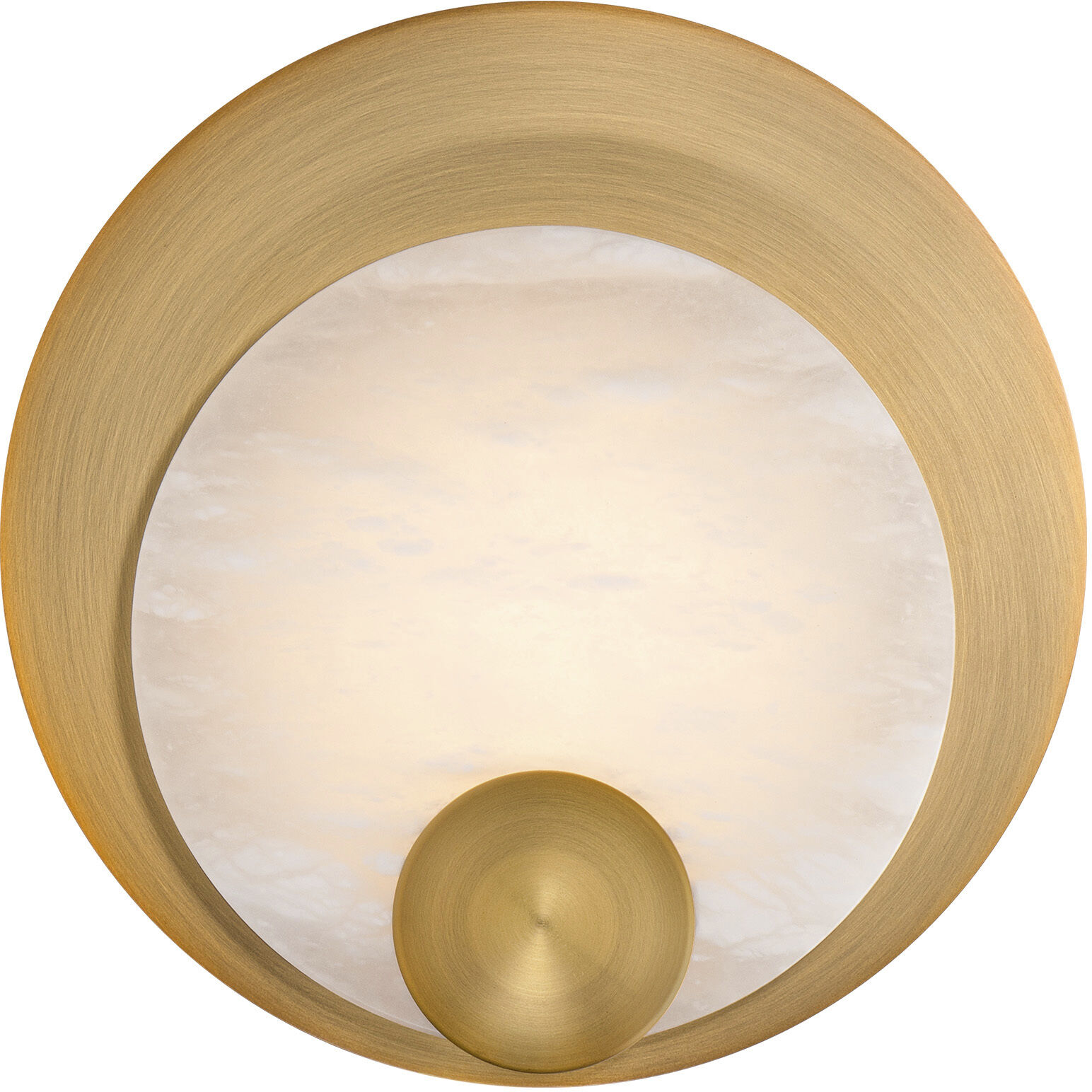 Rowlings Wall Sconce Wall Light in Aged Brass