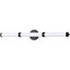 Kagen LED 37.58 inch Matte Black Bath Vanity Light Wall Light