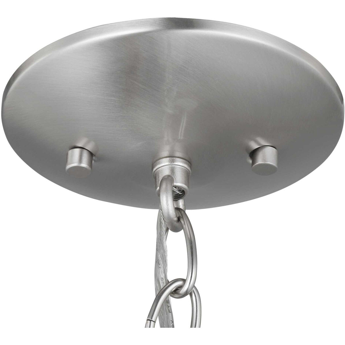 Classic 1 Light 5.13 inch Brushed Nickel Mini-Pendant Ceiling Light