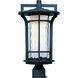 Oakville 1 Light 17.75 inch Black Oxide Outdoor Pole/Post Mount