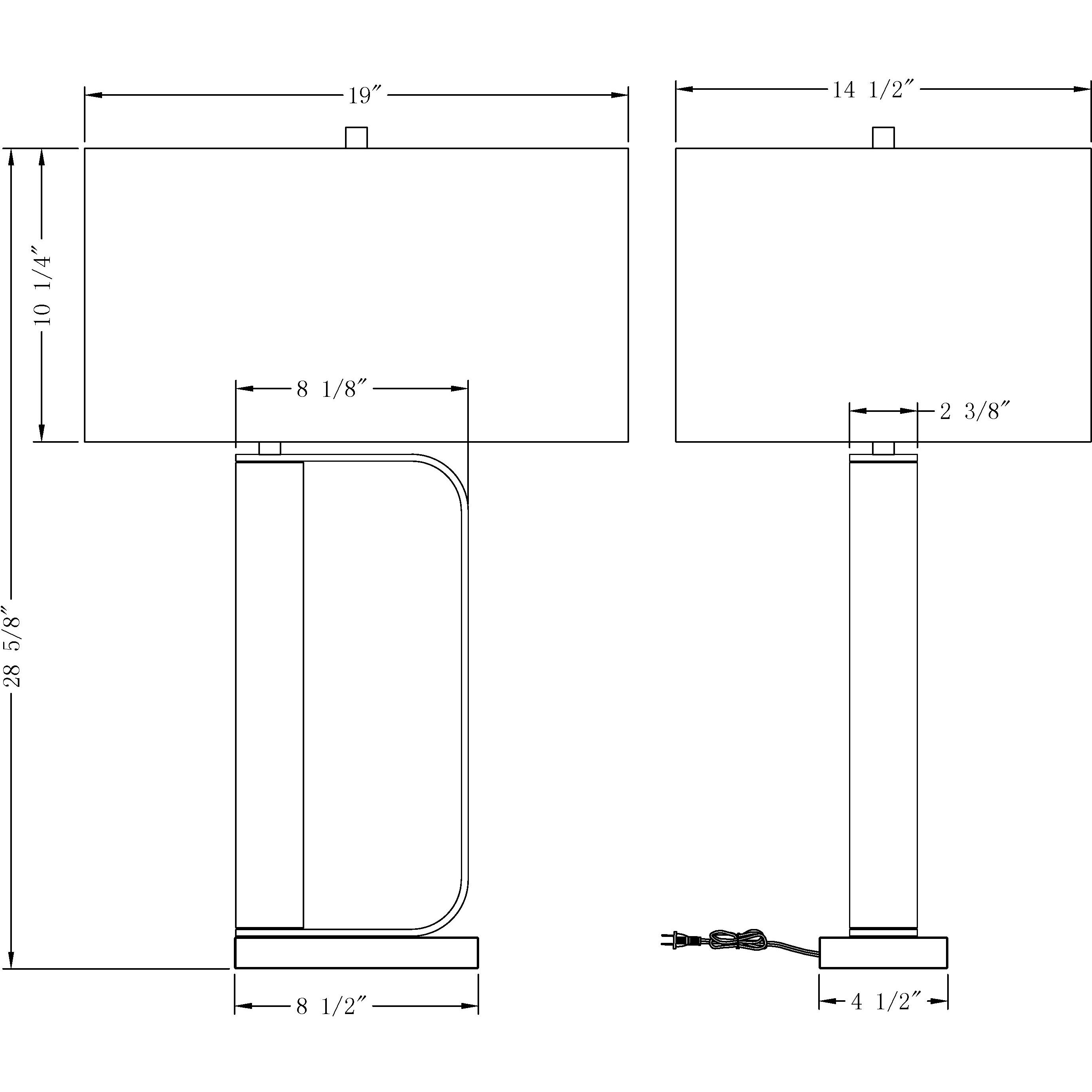 Gabby 28.75 inch 150.00 watt Antique Brass Table Lamp Portable Light in Right