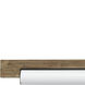Joist LED 45.25 inch Driftwood and Charcoal Linear Pendant Ceiling Light