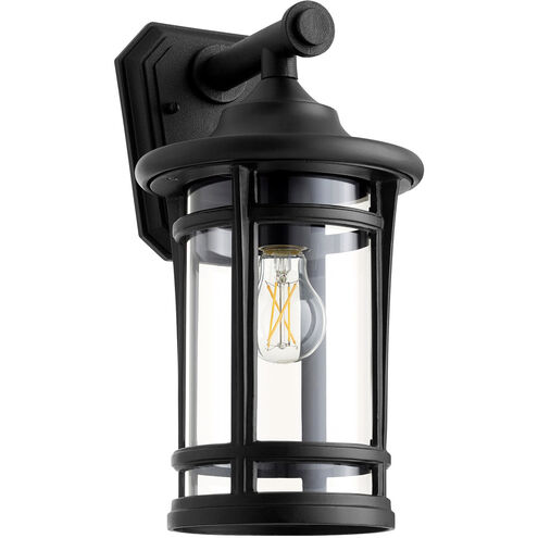 Haley 1 Light 15 inch Noir Outdoor Wall Lantern