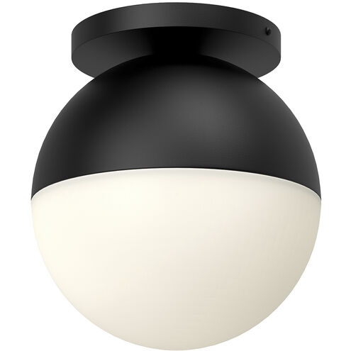 Monae 1 Light 9.88 inch Black Flush Mount Ceiling Light