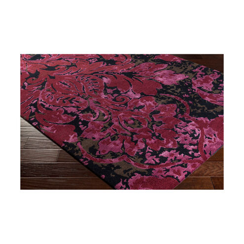 Artist Studio 36 X 24 inch Red and Red Area Rug, Wool and Viscose