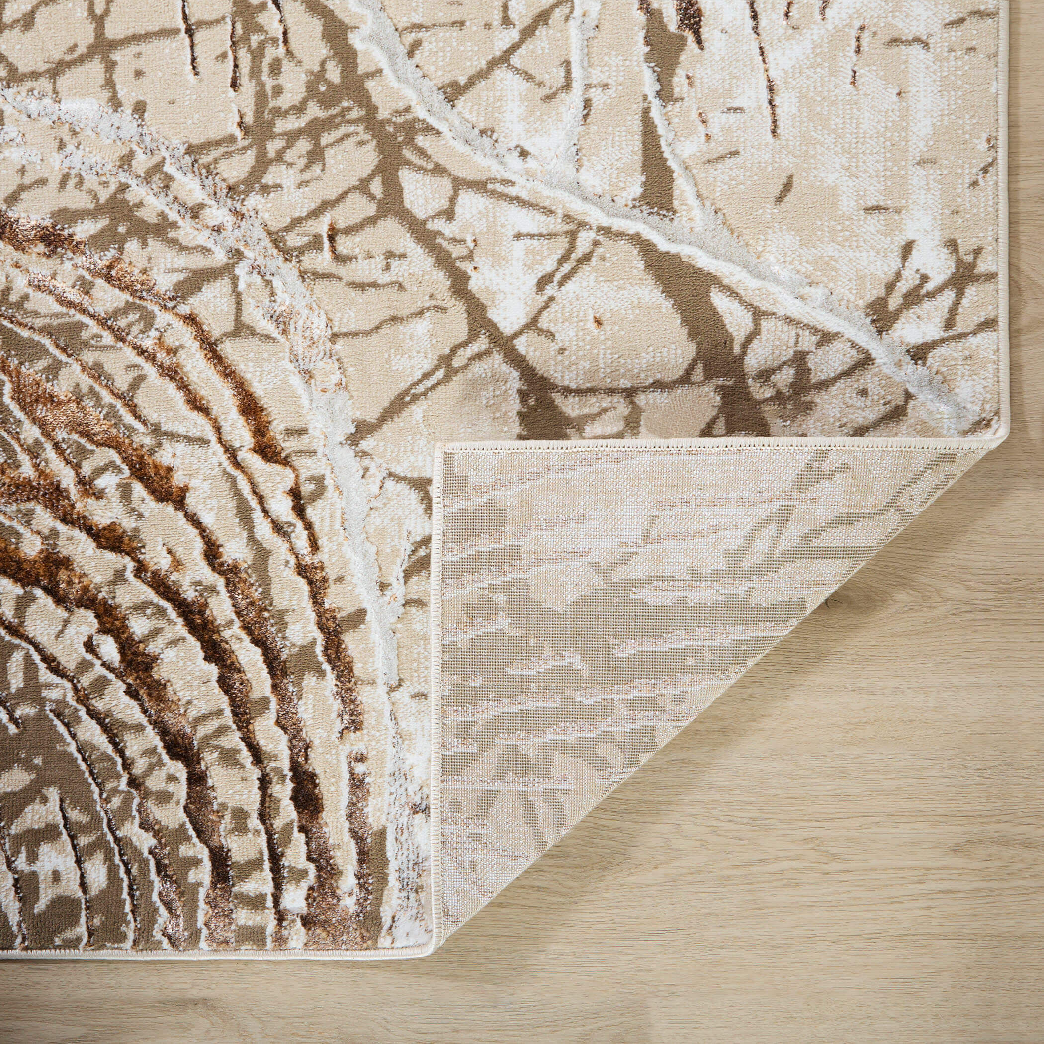 Piave 36 X 24 inch Earth Tones Rug in 2 x 3