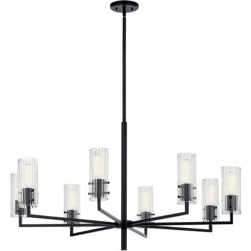 Velestino 8 Light Black Chandelier Ceiling Light