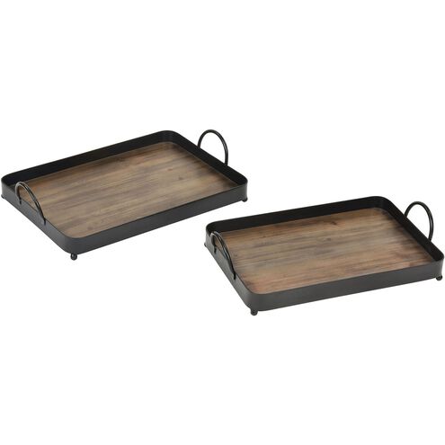 Gerrard Natural with Black Tray