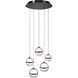 Cyllindra 5 Light 16.80 inch Chandelier