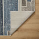 Betsi 90 X 63 inch Blue Rug in 5 x 7