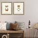 Antique Crab Brown and Neutral and Beige Framed Art, Propac