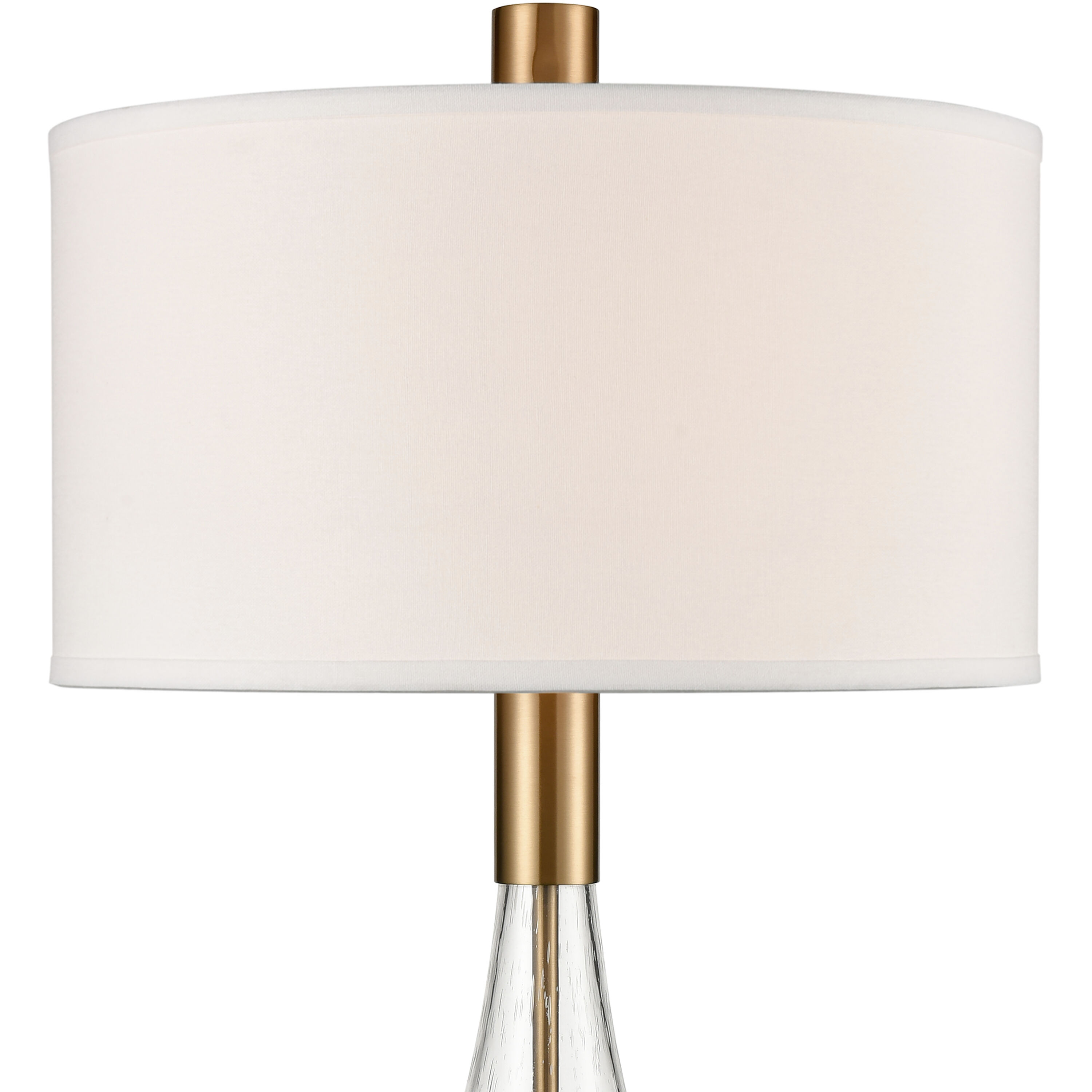 Chepstow 36 inch 150 watt Clear Table Lamp Portable Light