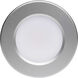 ColorQuick LED 5 inch Brushed Nickel Close-to-Ceiling Ceiling Light, Edge Lit
