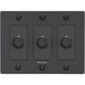 3G 100-120 Black Dimmer Switch, LED