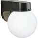 Nome 1 Light 7 inch Black Outdoor Wall Sconce