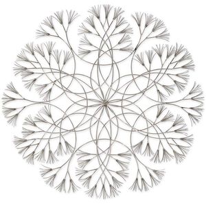 Kaleidoscopic Wall Sculpture, 3D