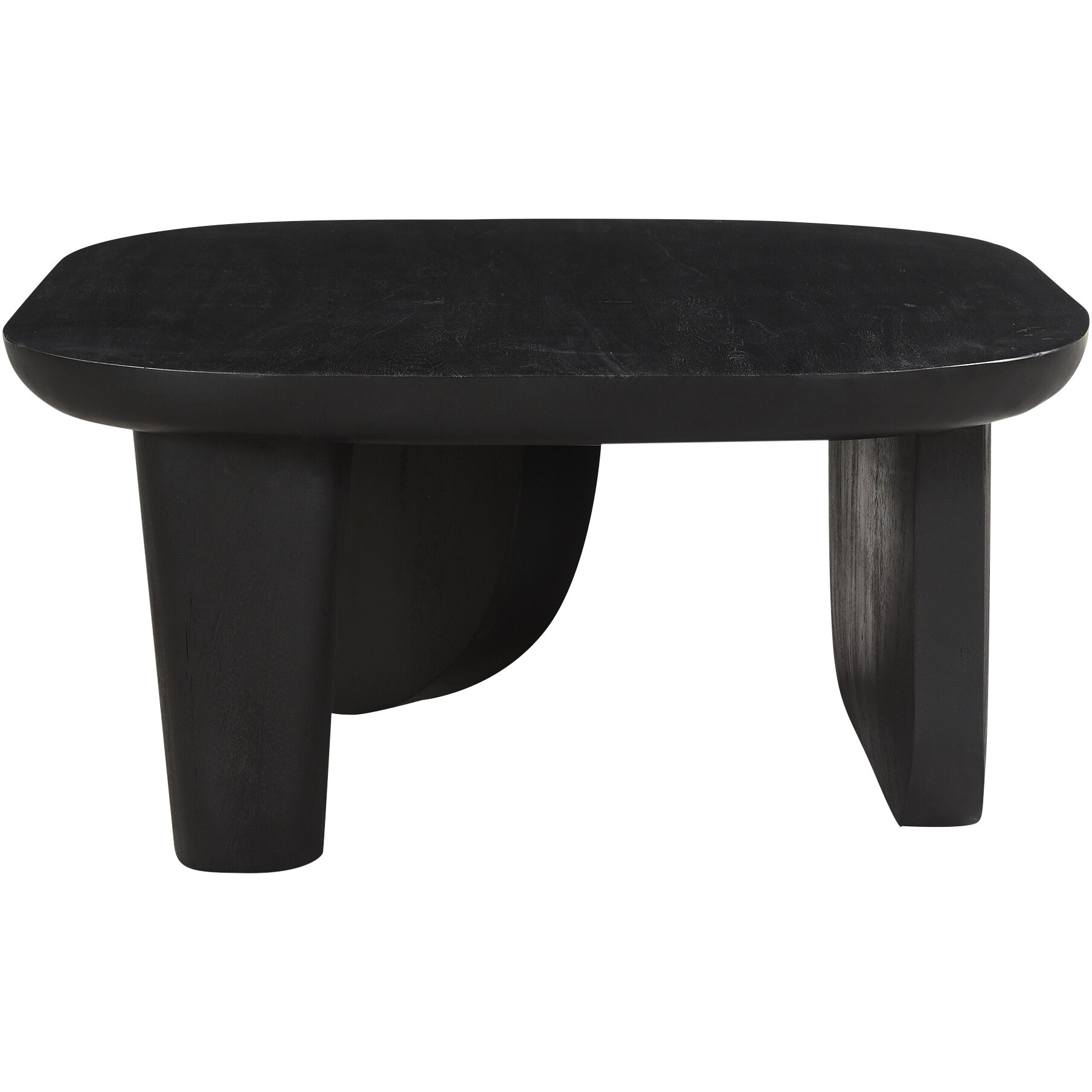 Era 35.5 X 31.5 inch Black Coffee Table