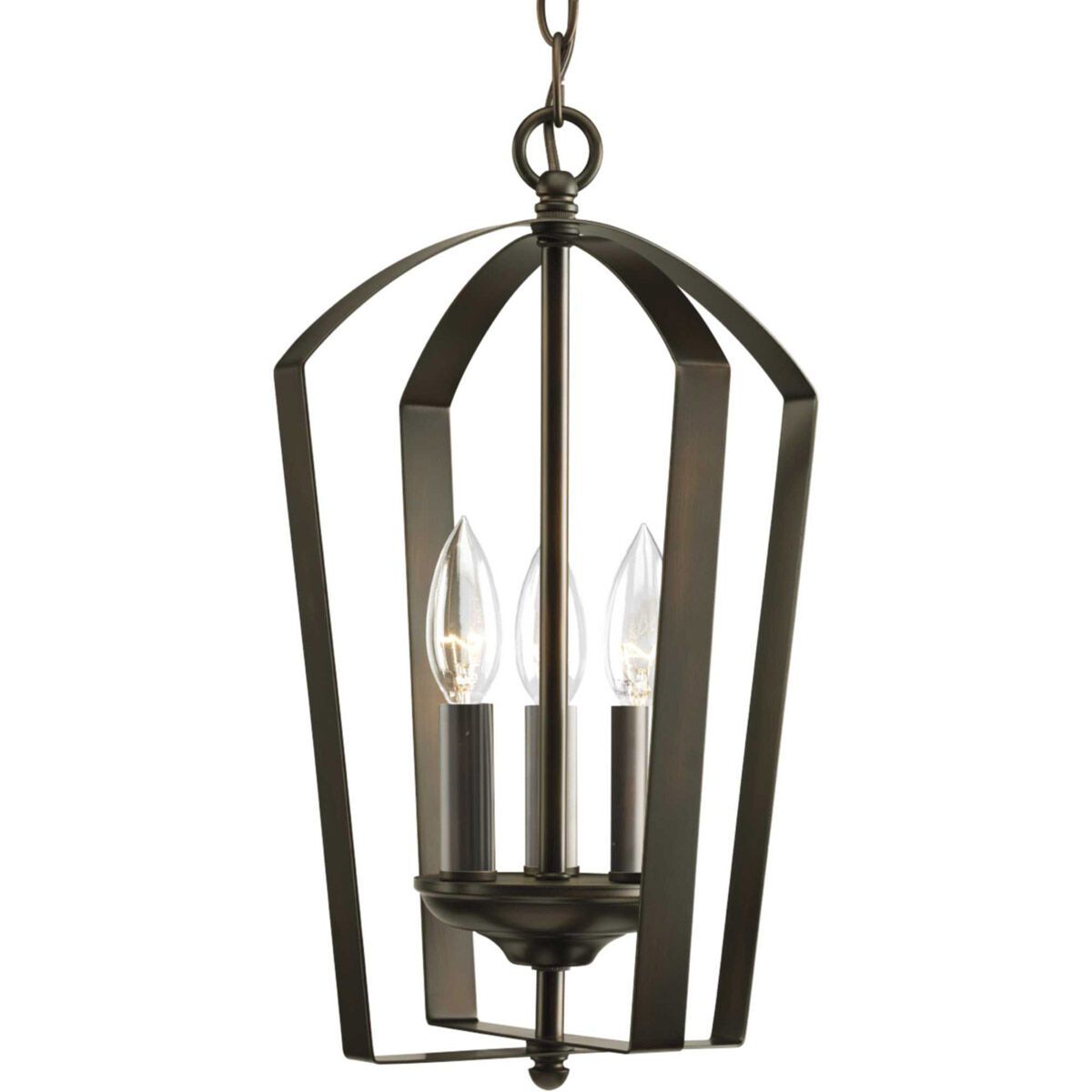 Crotone 3 Light 10 inch Antique Bronze Foyer Pendant Ceiling Light