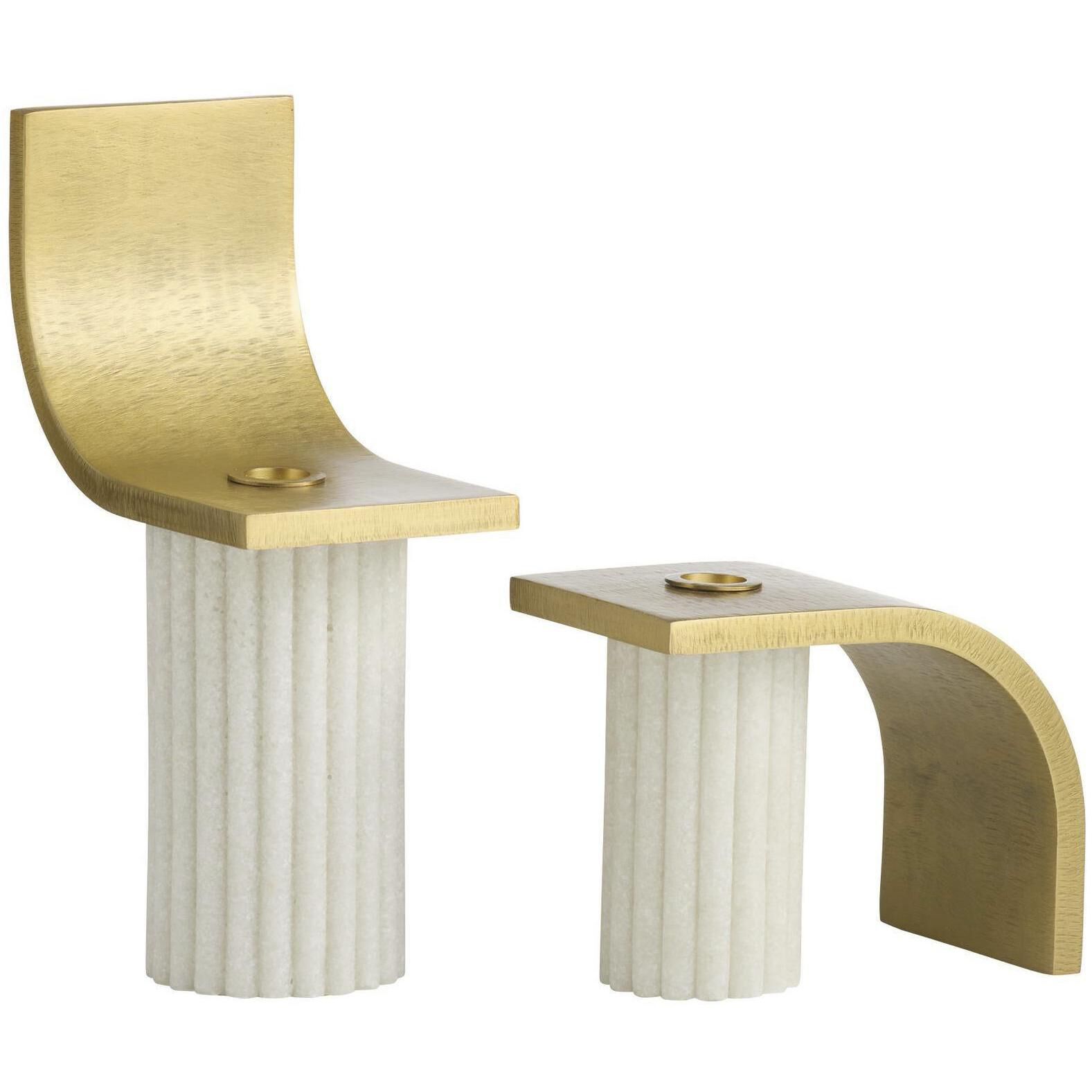 Ivanna Candleholders, Set of 2