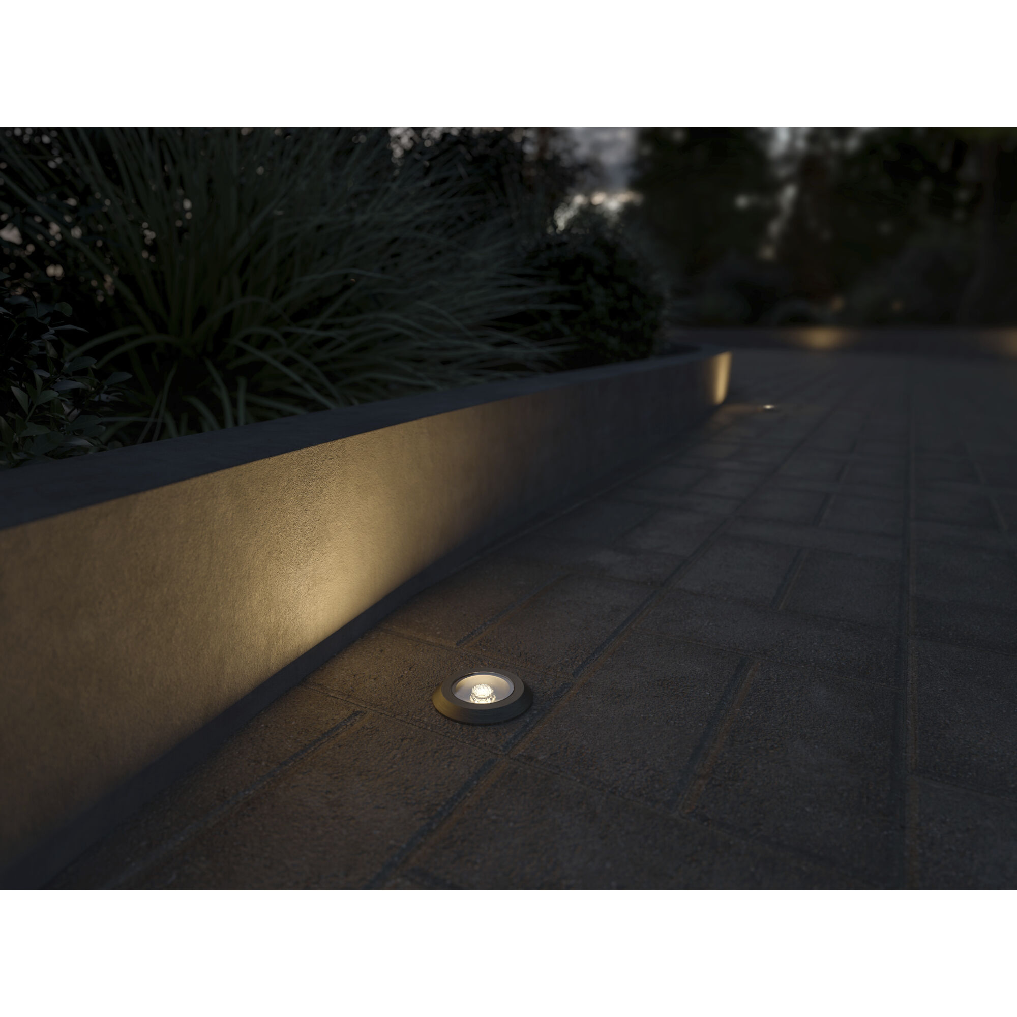 Landscape LED 12 3.50 watt Centennial Brass Landscape 12V LED Inground in 2700K