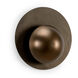 Douglas Freeman 1 Light 15 inch Aged Copper/Black Sconce Wall Light