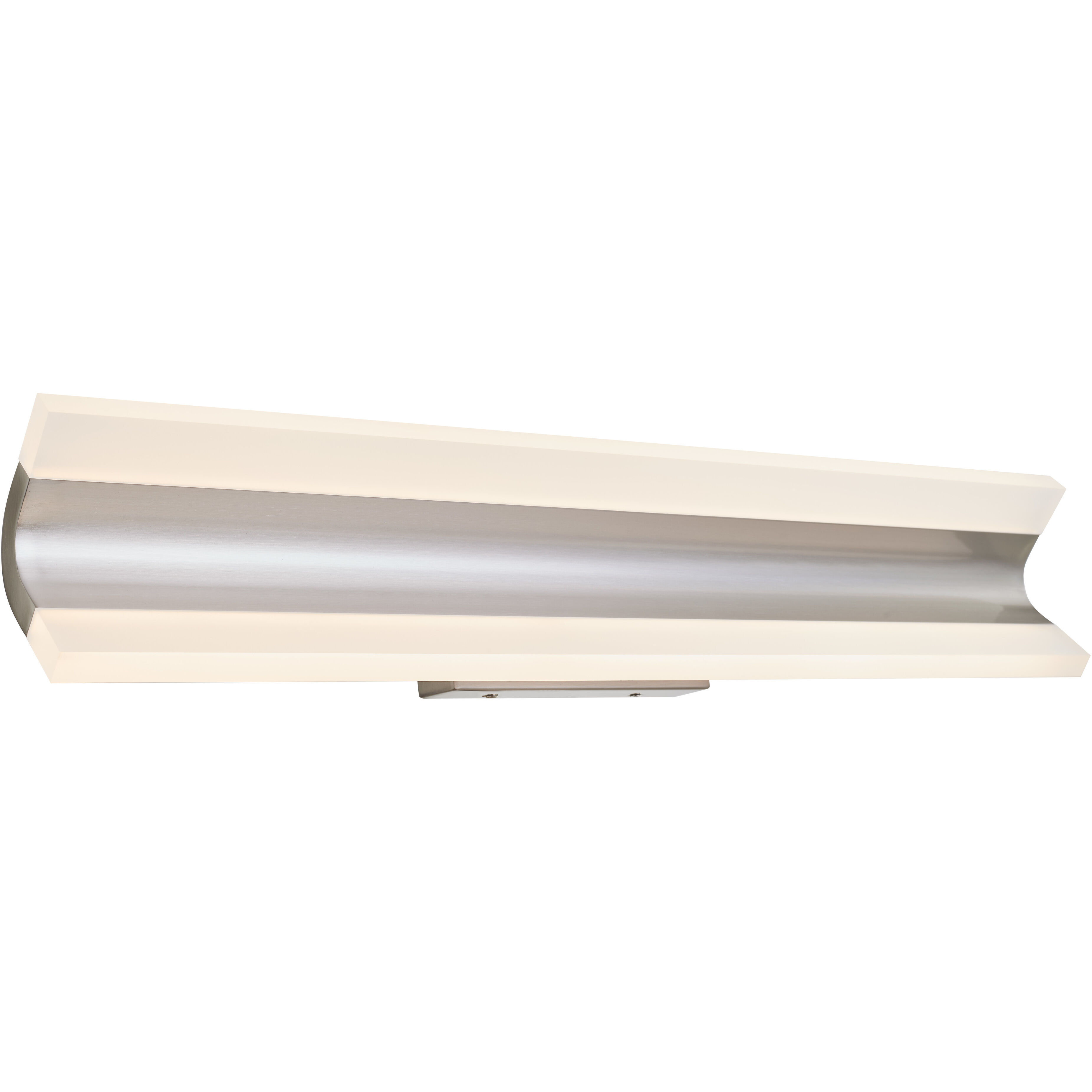 Eros LED 24 inch Brushed Nickel Bath Vanity Light Wall Light