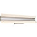 Eros LED 24 inch Brushed Nickel Bath Vanity Light Wall Light