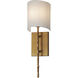 Martel 1 Light 6 inch Etruscan Gold ADA Wall Sconce Wall Light
