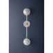 Andrews LED 4.75 inch Polished Nickel Wall Sconce Wall Light