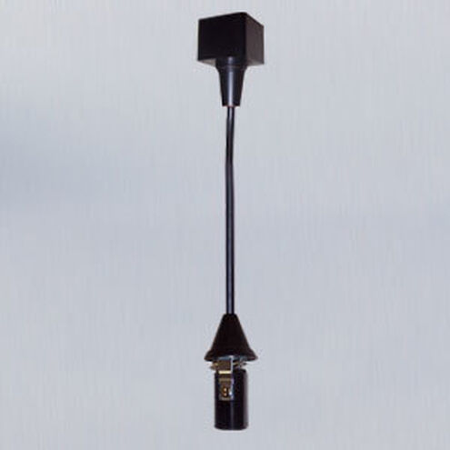 Signature 1 Light 120V Silver Track Mount Pendant Ceiling Light, H-Style