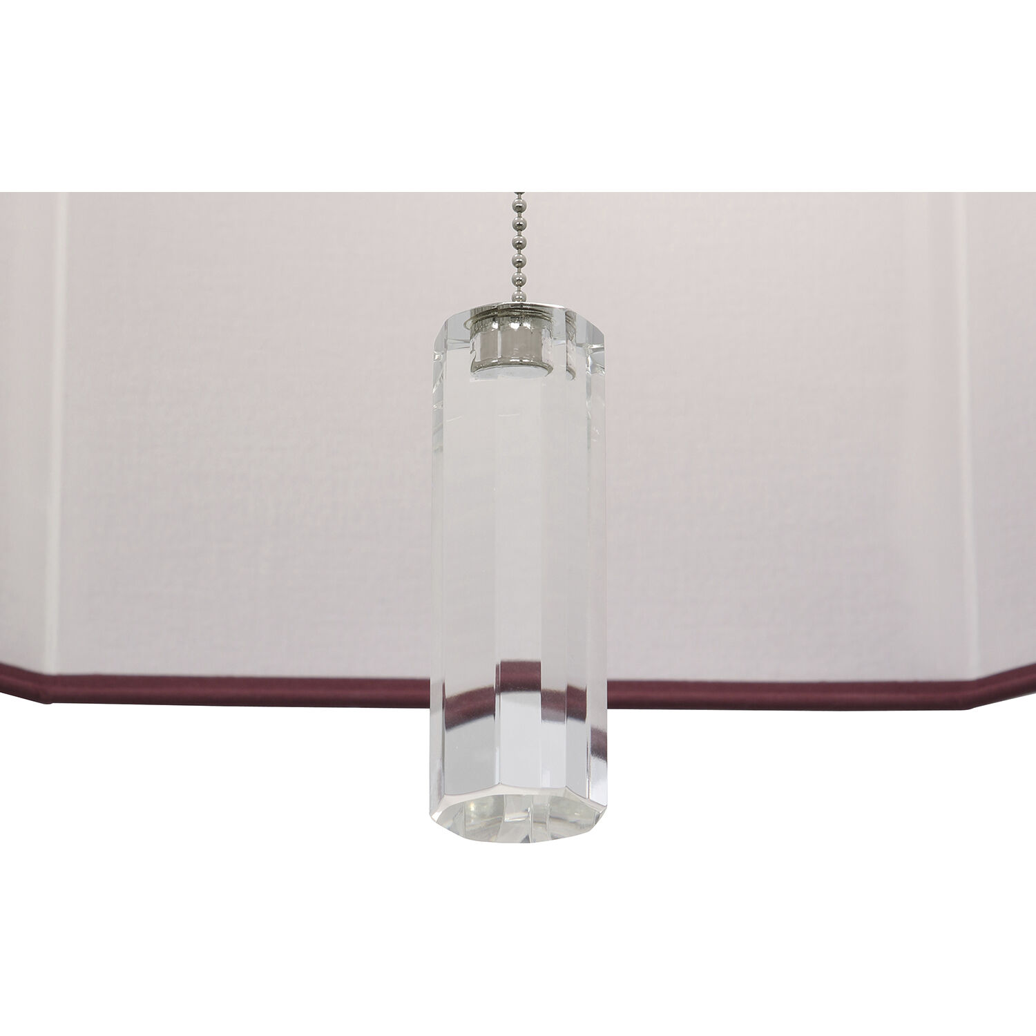 Kate 6 Light 23.75 inch Polished Nickel Pendant Ceiling Light in Vintage Wine