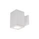 Cube Arch LED 5.5 inch White Sconce Wall Light in Spot, 90, 2700K, Straight Up/Down