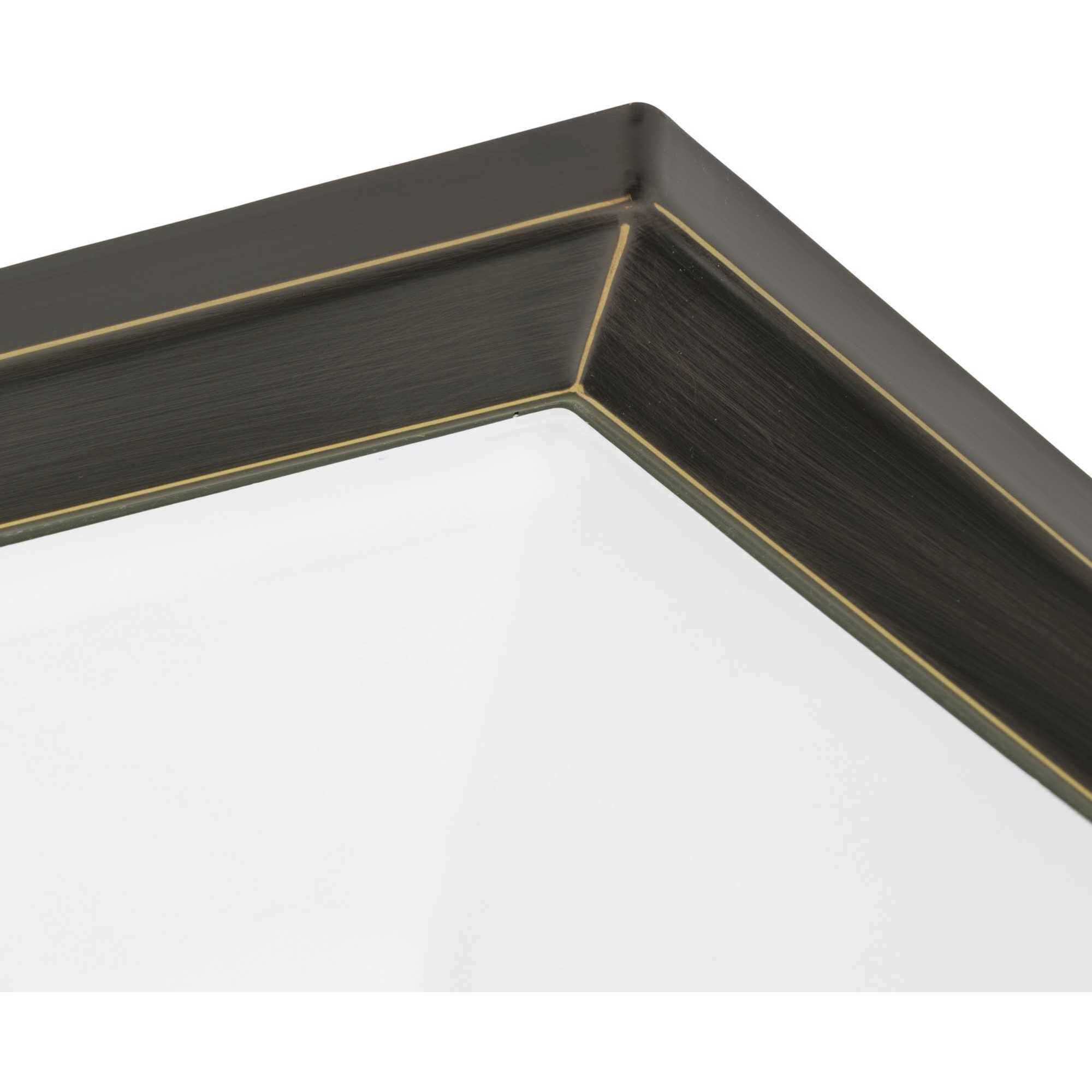 Clifton Heights 2 Light 15 inch Antique Bronze Flush Mount Ceiling Light