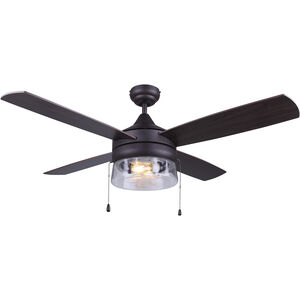 Madison 48 inch Oil Rubbed Bronze with Walnut/Medium Maple Blades Indoor fan
