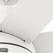 Brazos 52 inch Fresh White Outdoor Ceiling Fan