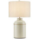 London 27.5 inch 150.00 watt Ivory/Gold Table Lamp Portable Light