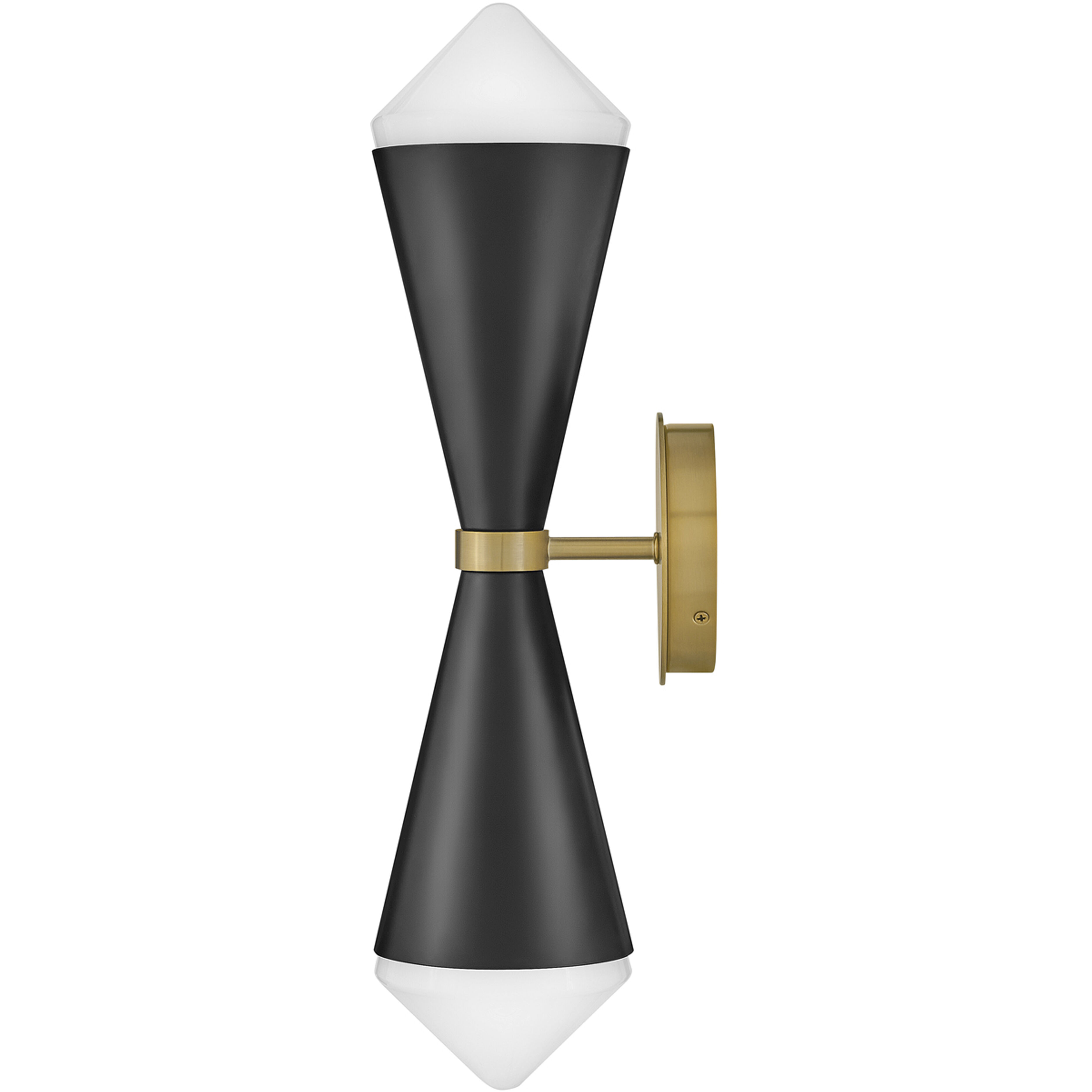 Betty LED 5.5 inch Black Sconce Wall Light