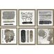 Abstract Collection Neutral Framed Art