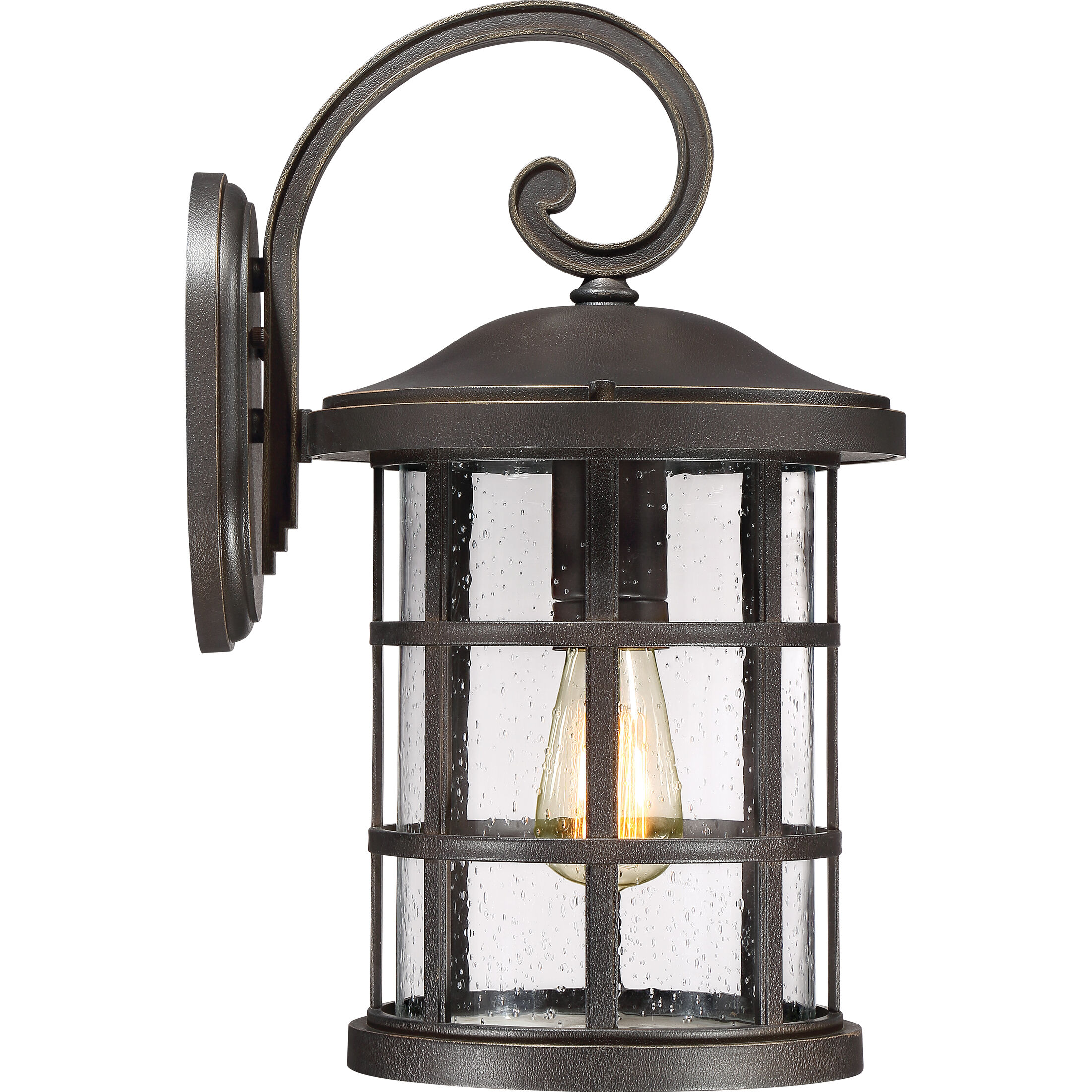 Crusade 1 Light 18 inch Palladian Bronze Outdoor Wall Lantern