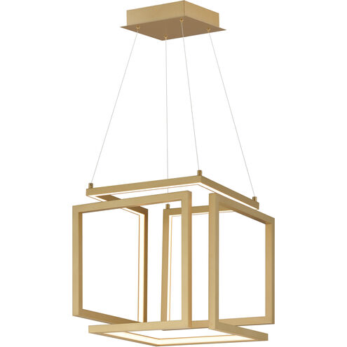 Penrose LED 16 inch Gold Single Pendant Ceiling Light