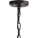 Litani 3 Light 19 inch Brown Down Chandelier Ceiling Light