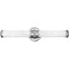 Remi LED 24 inch Chrome Vanity Light Wall Light, Vertical