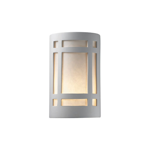 Ambiance 1 Light 6 inch Bisque Wall Sconce Wall Light, Small