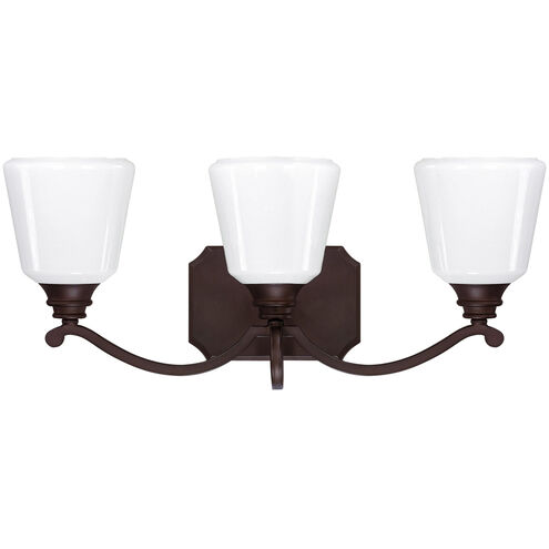 Leigh 3 Light 23 inch Burnished Bronze Vanity Light Wall Light